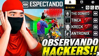 ASI SON las PARTIDAS de un HACKER con CUENTA SAKURA en FREE FIRE INCREIBLE  Cuñado YT [upl. by Akisey]