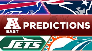 AFC East Predictions 2024 [upl. by Remo]