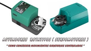 Actuadores Rotativos  Como conseguir movimientos giratorios controlados [upl. by Otto]