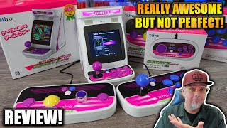 The Taito Egret II Mini Arcade amp All Controllers Unboxing amp Review AWESOME But Not PERFECT [upl. by Heyward]