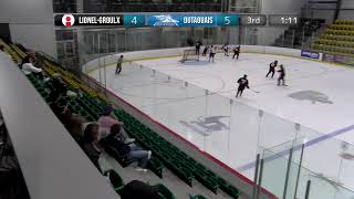 RSEQ D1 HOCKEY MASCULIN 300824 LionelGroulx Vs Griffons Match HC [upl. by Annoit]