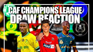 CAF Champions League Draw Reaction  Analysis and PREDICTION [upl. by Geirk941]