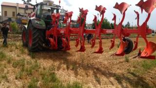 prova aratro maschio gaspardo con fendt 724 [upl. by Ttevy]