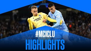 MANCHESTER CITY  CLUB BRUGGE  HIGHLIGHTS  20212022 [upl. by Etterraj]