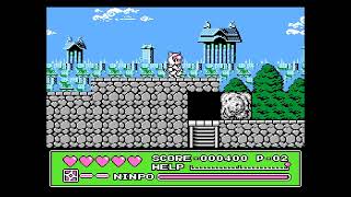 Kyatto Ninden Teyandee Gameplay Famicom [upl. by Adnarom131]