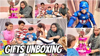 Birthday Gifts Unboxing 🎁🤩  Suhana  Sunaina  Zaigham [upl. by Esbenshade]