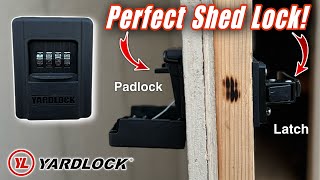 Shed Lock Review amp Installation From YARDLOCK [upl. by Ardnala]