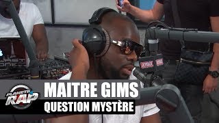 Maître Gims  Questions Mystères PlanèteRap [upl. by Adiaros]