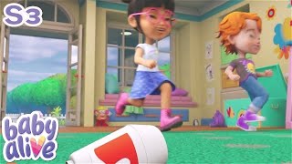 👶 Baby Alive  Packing For School  Season 3  COMPILATION  Family Kids Cartoon [upl. by Danette]