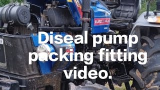 Diseal pump packing fitting video [upl. by Reta]