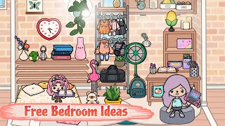 New Free Bedroom Ideas Toca Boca 🏵🏵 tocaboca [upl. by Len]