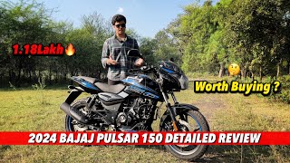 2024 Bajaj Pulsar 150 New Model Review  Worth Buying or Not [upl. by Curley424]