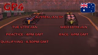 GP4 Offline Championship Season 2022 Round 1 Australia Race [upl. by Zahara]