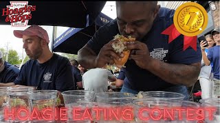 HOAGIE EATING CONTEST  Hoagies amp Hops  2024 [upl. by Yevoc]