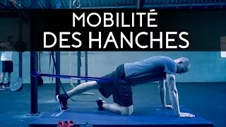 DÉCOMPRESSION ARTICULAIRE DE LA HANCHE  Exercice de mobilité pour le CrossFit et le squat [upl. by Enehs239]