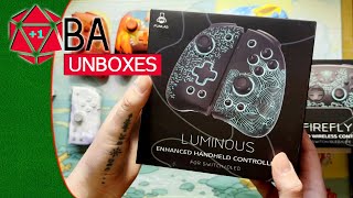 Unboxing Two BEAUTIFUL Nintendo Switch FUNLAB Controllers  Review [upl. by Saffier380]