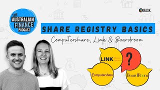 Share Registry Basics Computershare Link amp Boardroom [upl. by Appleton]