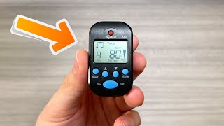 MyIdeal Mini Digital Metronome black  User Review [upl. by Eiddet]