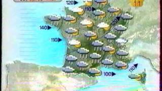 Bulletin meteo 26 decembre 1999 [upl. by Yrahcaz]