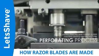 How Razor Blades are Made  Our Technology  LetsShave [upl. by Kasevich]