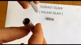 Kalem şeklinde “Özel Tasarım” Tabanca yakalandı [upl. by Ylrrad]