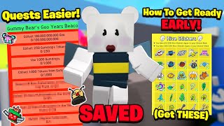 BEESMAS IS SAVED How To Get Ready amp ALL Stickers NEEDED For Beesmas Quests Bee Swarm Simulator [upl. by Erdried]