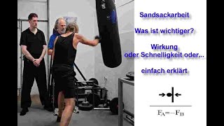 Using the sandbag sensibly in martial arts IUEWT training concepts [upl. by Wilfrid]