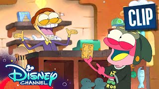 Sprigs Royal Shopping Spree 💰  Amphibia  Disney Channel Animation [upl. by Adnorrehs140]