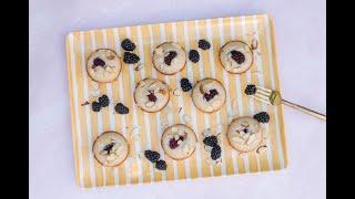 Blackberry Almond Tarts [upl. by Ballinger]