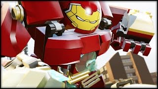 LEGO MARVEL AVENGERS  100 Complete Level Guide  Anger Management [upl. by Roselin]