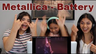 Three Girls React to Metallica  Battery Live in Seattle 1989 [upl. by Hime]