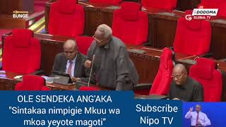 OLE SENDEKA ANGAKA AVURUGWA NA KAULI YA MKUU WA MKOA [upl. by Lebama357]