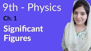 Matric part 1 PhysicsCh 1Significant Figures9th class Urdu Lecture [upl. by Annoerb]