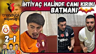 FENERLİ VE BEŞİKTAŞLI ŞOK  GALATASARAY 21 HATAYSPOR  galatasaray [upl. by Nbi227]