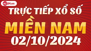 Trực tiếp xổ số miền Nam hôm nay ngày 2 tháng 10  XSMN 2102024  KQXSMN  SXMN  XS miền Nam [upl. by Ralyat676]