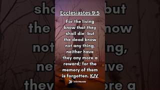 Share the Good News Bible Verse of the Day Ecclesiastes 95 KJV [upl. by Arst646]