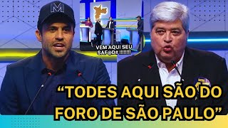 DATENA PARTE PARA AGRESSO E PABLO MARÇAL DIZ quotDITADORquot [upl. by Amorette]