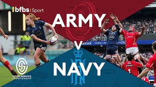 Army v Navy 2024  LIVE Inter Service rugby union [upl. by Adnuhsal]