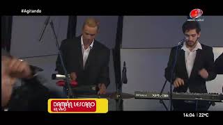 Damian Lescano Amor y Dolor en vivo agitando una más [upl. by Anelra]