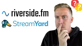 StreamYard vs RiversideFM Differences  Which to Choose [upl. by Bevin]