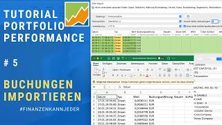 Portfolio Performance Tutorial 5  Einfacher Import von Buchungen  Mintos P2P Zinsen [upl. by Schilt726]