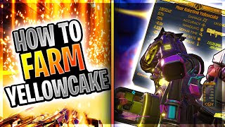 Borderlands 3 │ How to FARM the Yellowcake Legendary Review [upl. by Rodenhouse448]