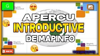 MAPINFO TUTO DE MAPINFO [upl. by Fenwick]