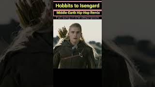 Theyre taking the hobbits to Isengard  Hiphop remix shorts Lotr Lordoftherings funny [upl. by Ydnim]