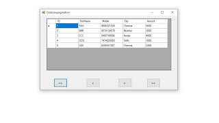 How to make pagination in datagridview  winformsVbnet mikecodz2821 [upl. by Griselda]