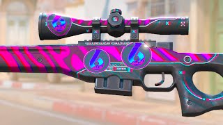 AWP Chromatic Aberration Sticker Combos  CS 2 [upl. by Senecal627]