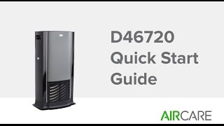 D46 720 Quick Start Guide  Essick Air [upl. by Atnima]