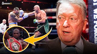 Frank Warren TEASES quotInterestingquot Dubois opponent amp breaks down FuryUsyk rematch 👀💥 [upl. by Foley120]