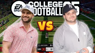 Robby Berger 1v1s Jerry Ferrara in NCAA CFB 25 [upl. by Caddric923]