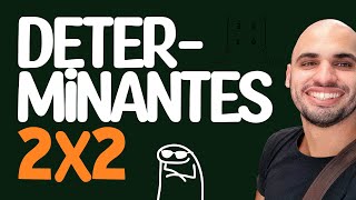 Determinantes 2x2  Determinante de 2ª ordem  Matrizes [upl. by Eanom331]